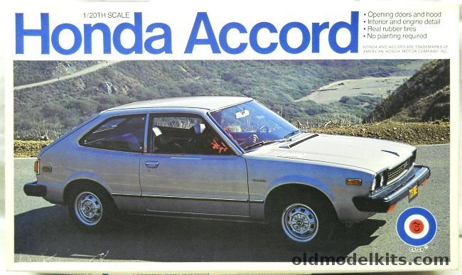 Entex 1/20 Honda Accord - (ex-Bandai), 9043 plastic model kit